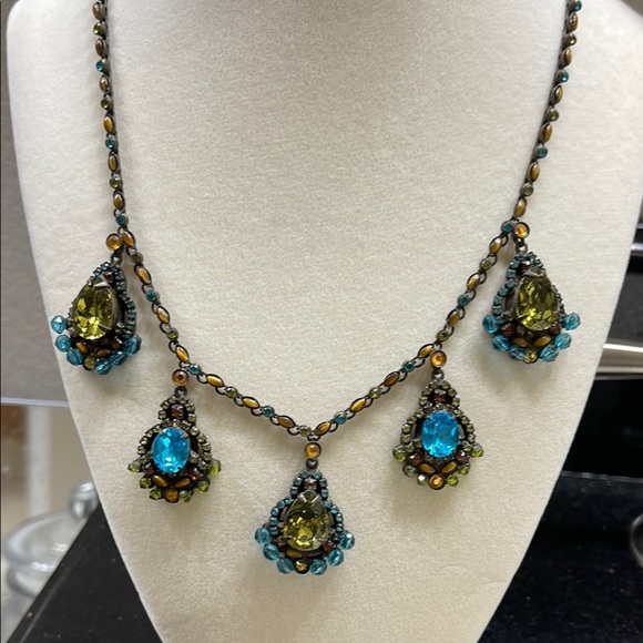 Sorrelli Jewelry - Sorrelli Blue and Green Victorian-Inspired Necklace
